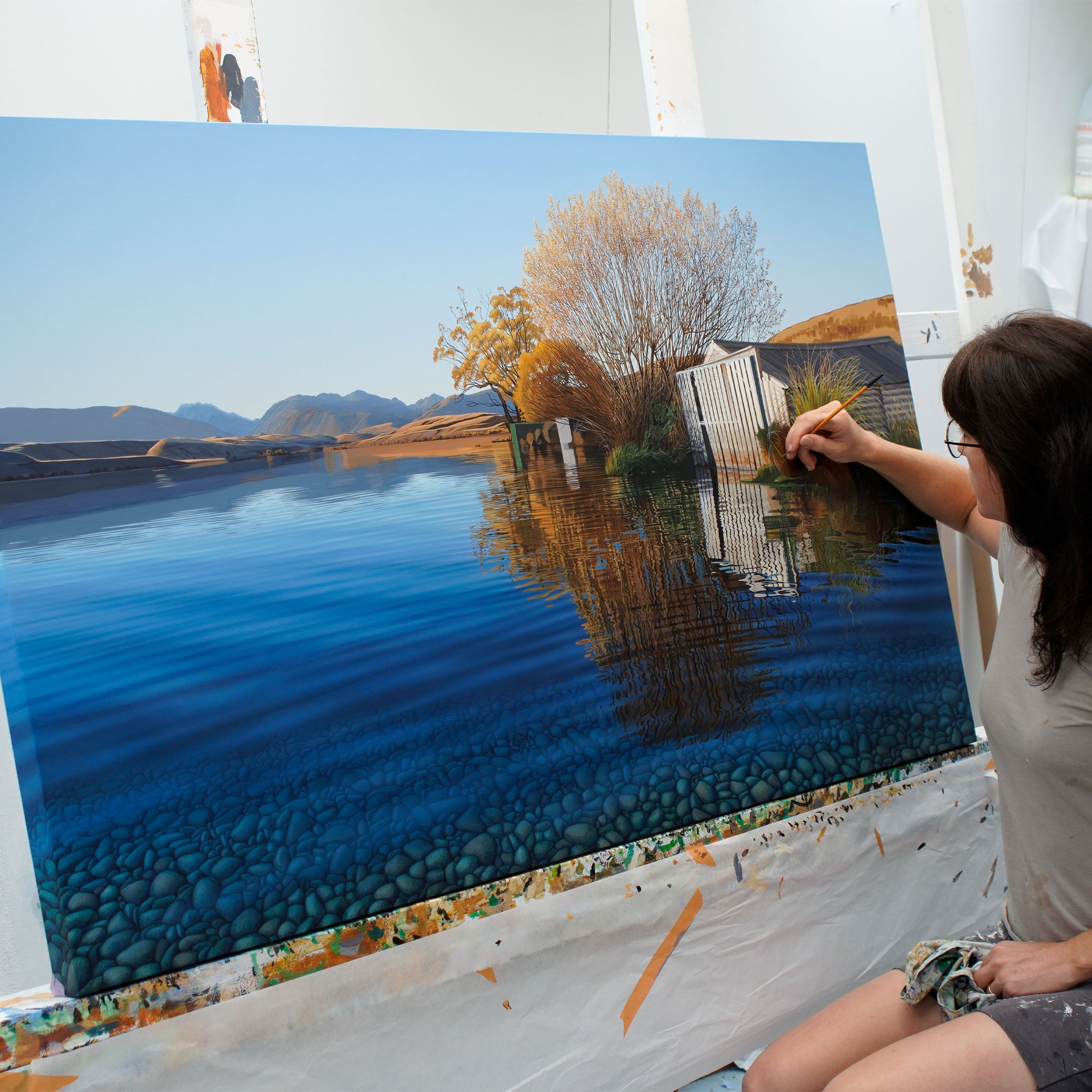 Lake Alexandrina progress