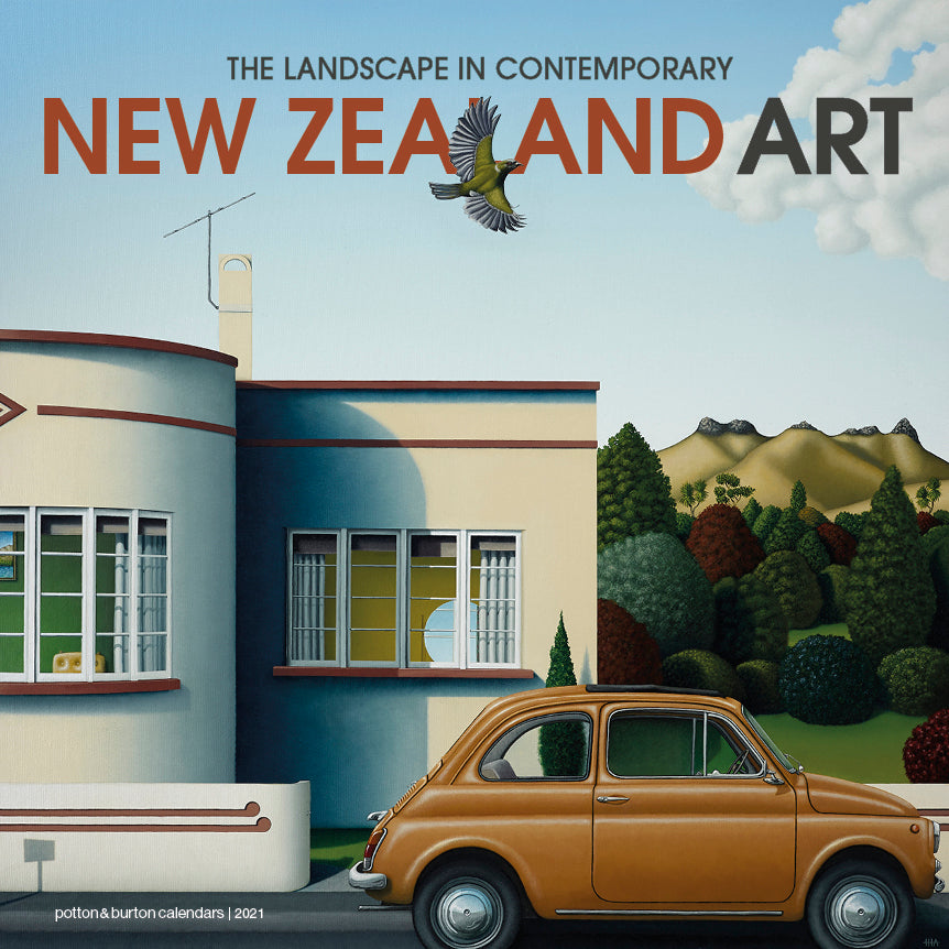 The 2021 Landscape in Contemporary New Zealand Art Calendar﻿
