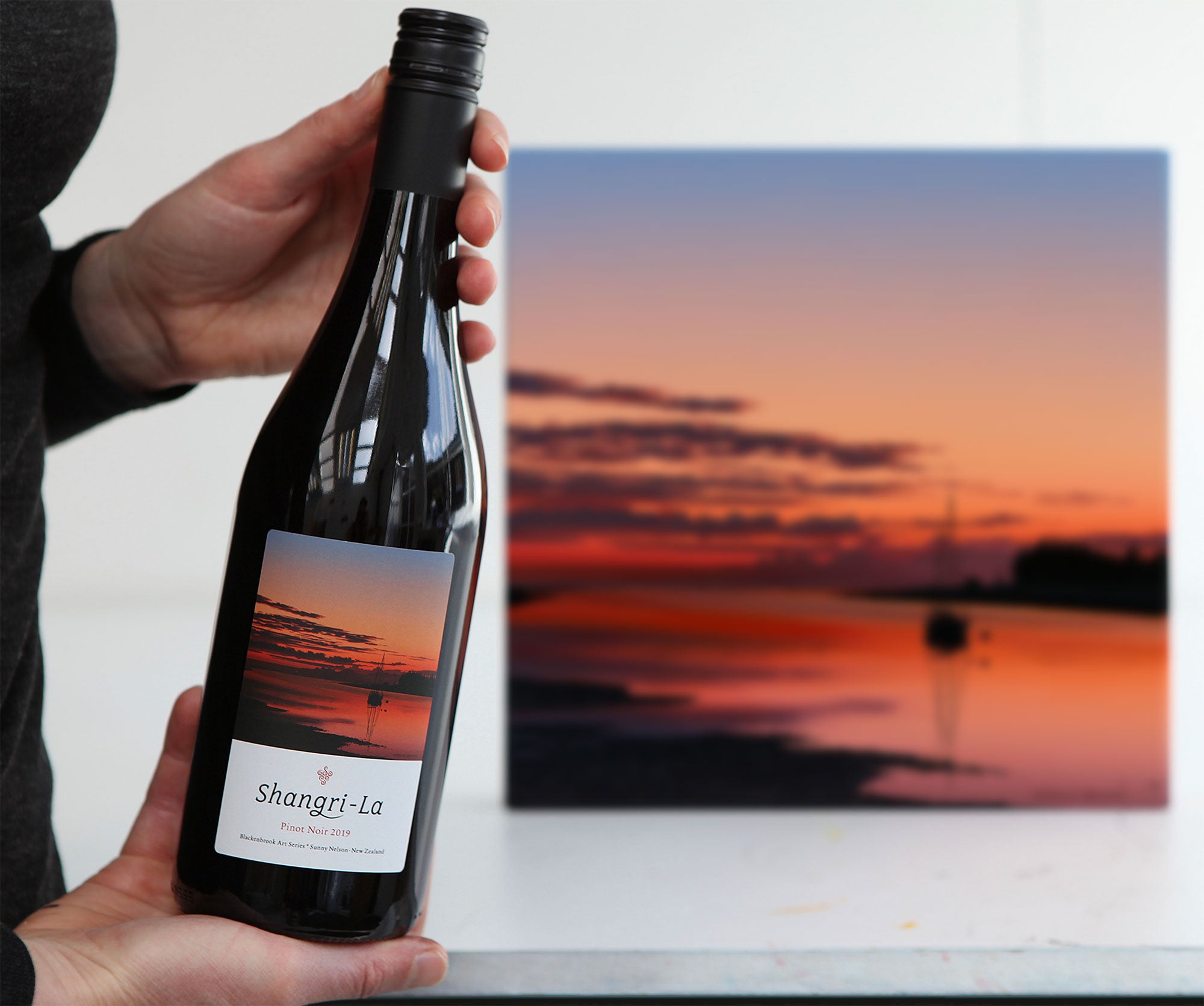 Where wine meets art!