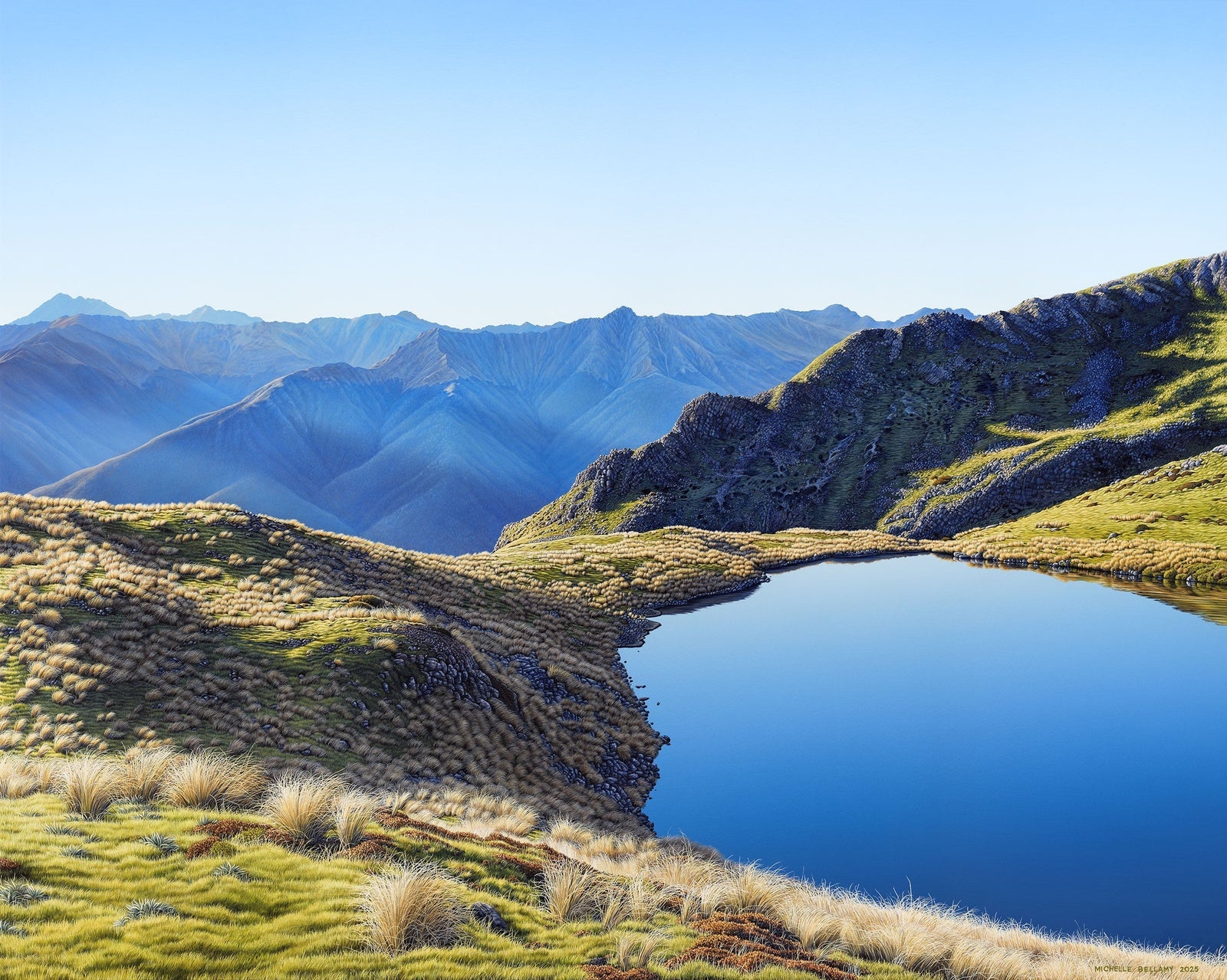 St Arnaud Range Tarn above Parachute Rocks