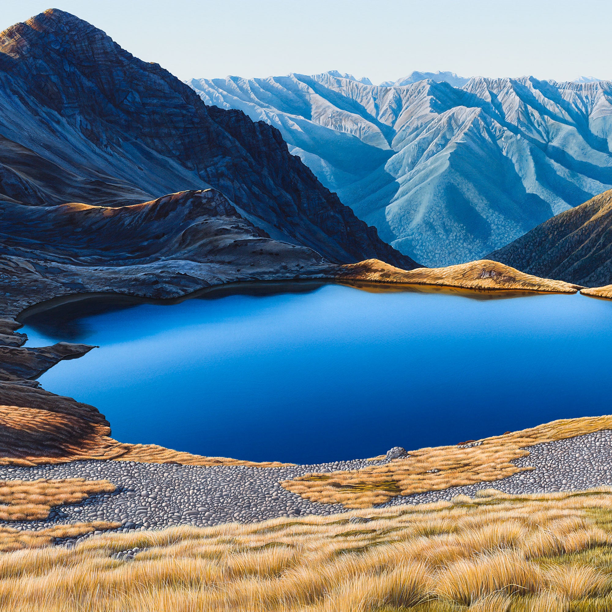 Raglan Range Beyond the Tarn 150