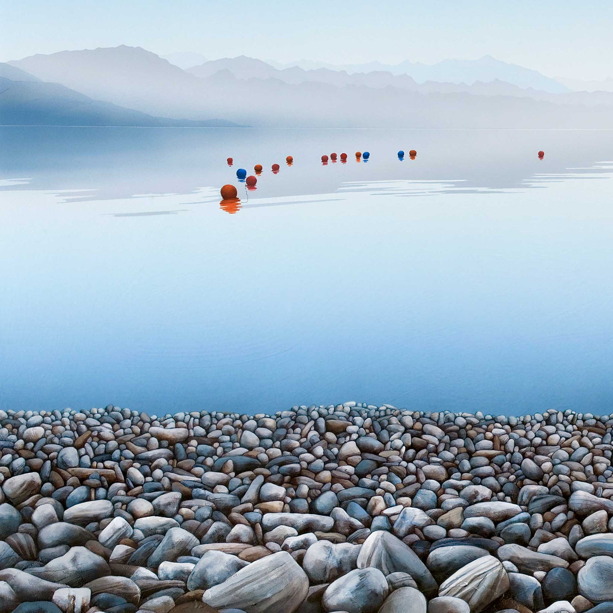 Buoys Lake Hāwea 40