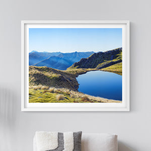 St Arnaud Range Tarn Above Parachute Rocks 150