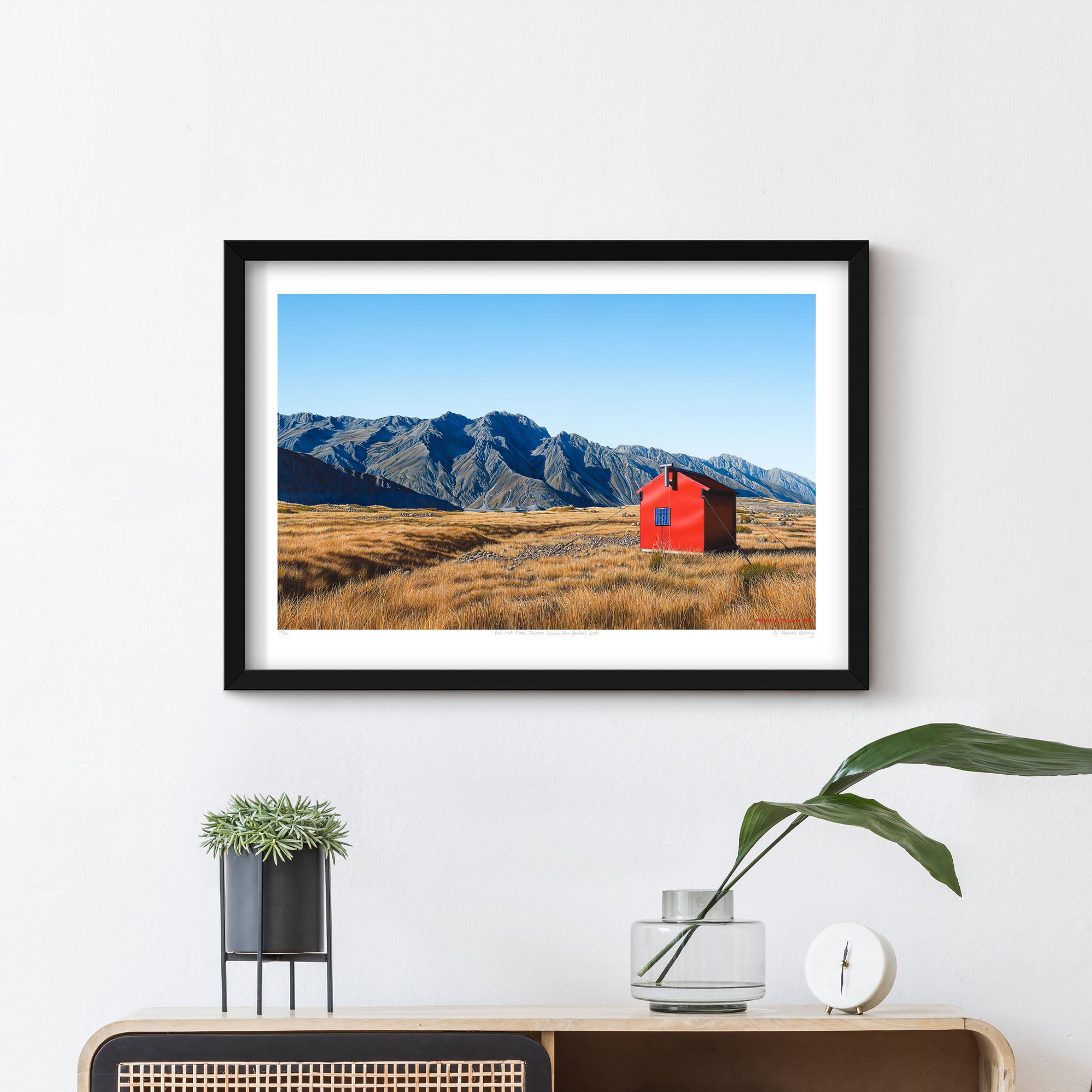 Ball Hut Alone, Tasman Glacier 150