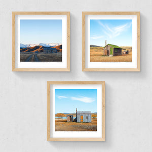 Set of 3 - Petite Prints - NZ South