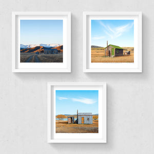 Set of 3 - Petite Prints - NZ South