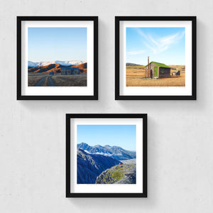 Set of 3 - Petite Prints - NZ South