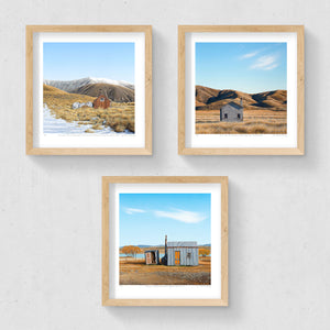 Set of 3 - Petite Prints - NZ South