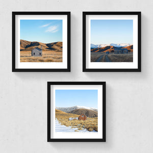 Set of 3 - Petite Prints - NZ South