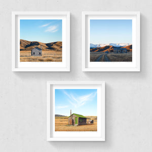 Set of 3 - Petite Prints - NZ South