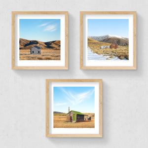 Set of 3 - Petite Prints - NZ South