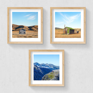 Set of 3 - Petite Prints - NZ South