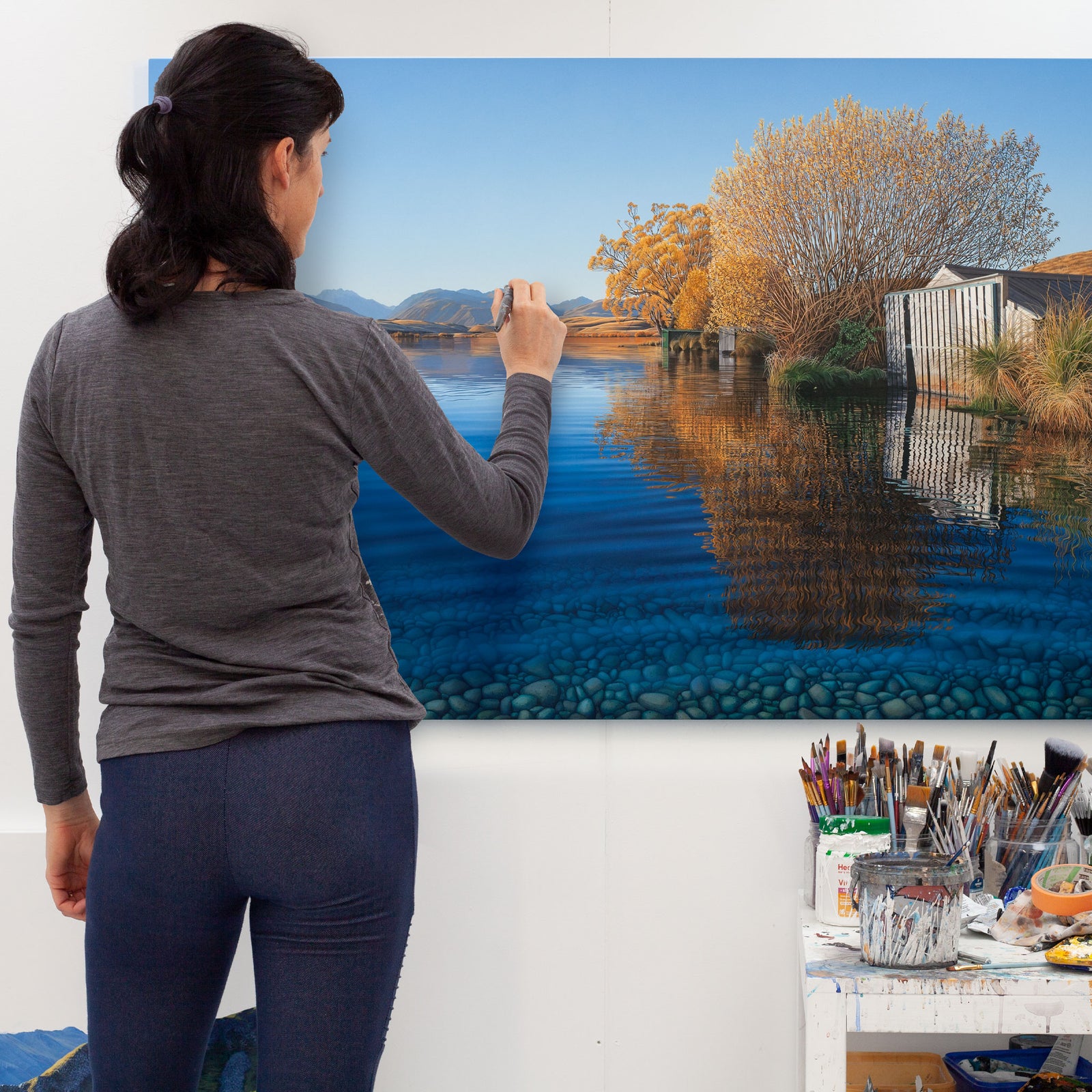 Endless Evening at Lake Alexandrina