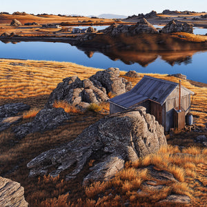 Morning at Fisherman's Hut, Poolburn Reservoir 150