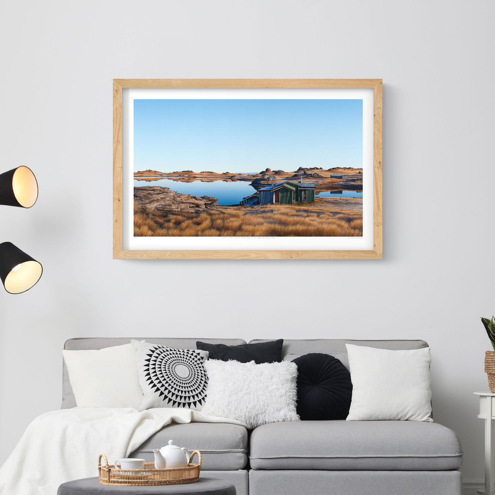 Dunstan Mountains Beyond Poolburn Dam 150