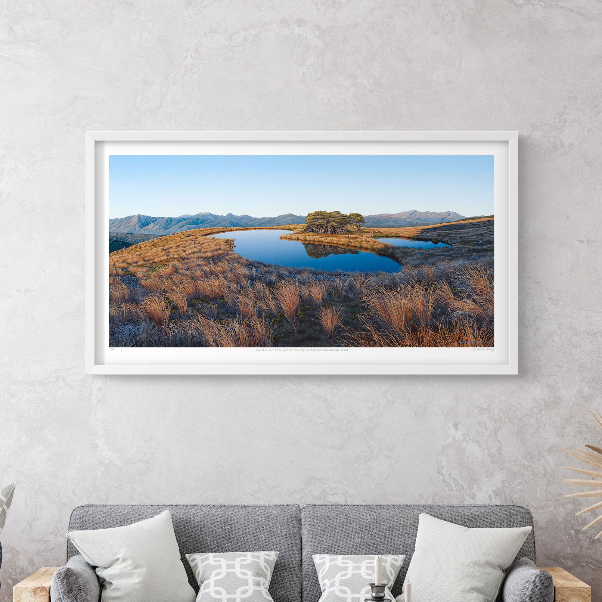 Two Tarns near Lake Sylvester 150