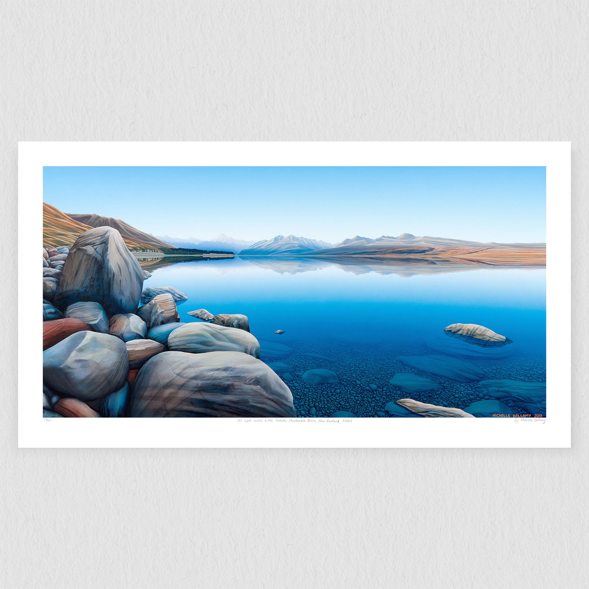 Mt Cook Across Lake Pukaki 150