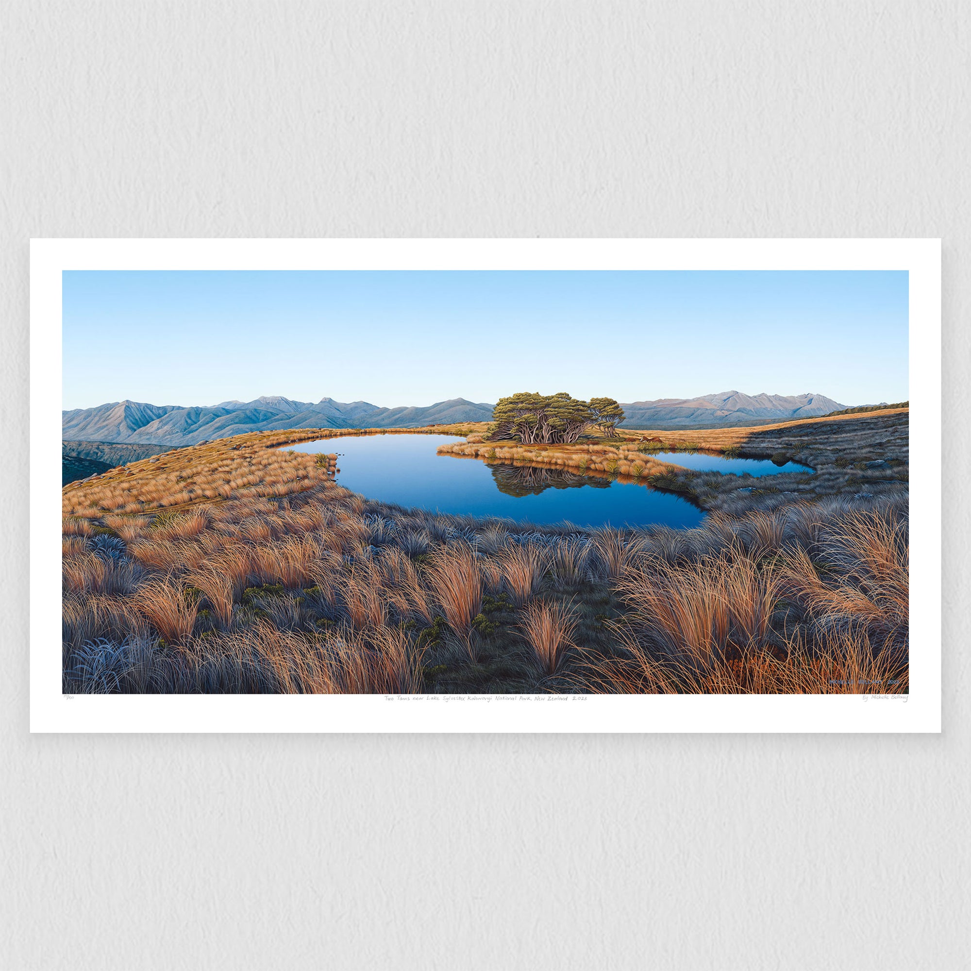 Two Tarns near Lake Sylvester 150