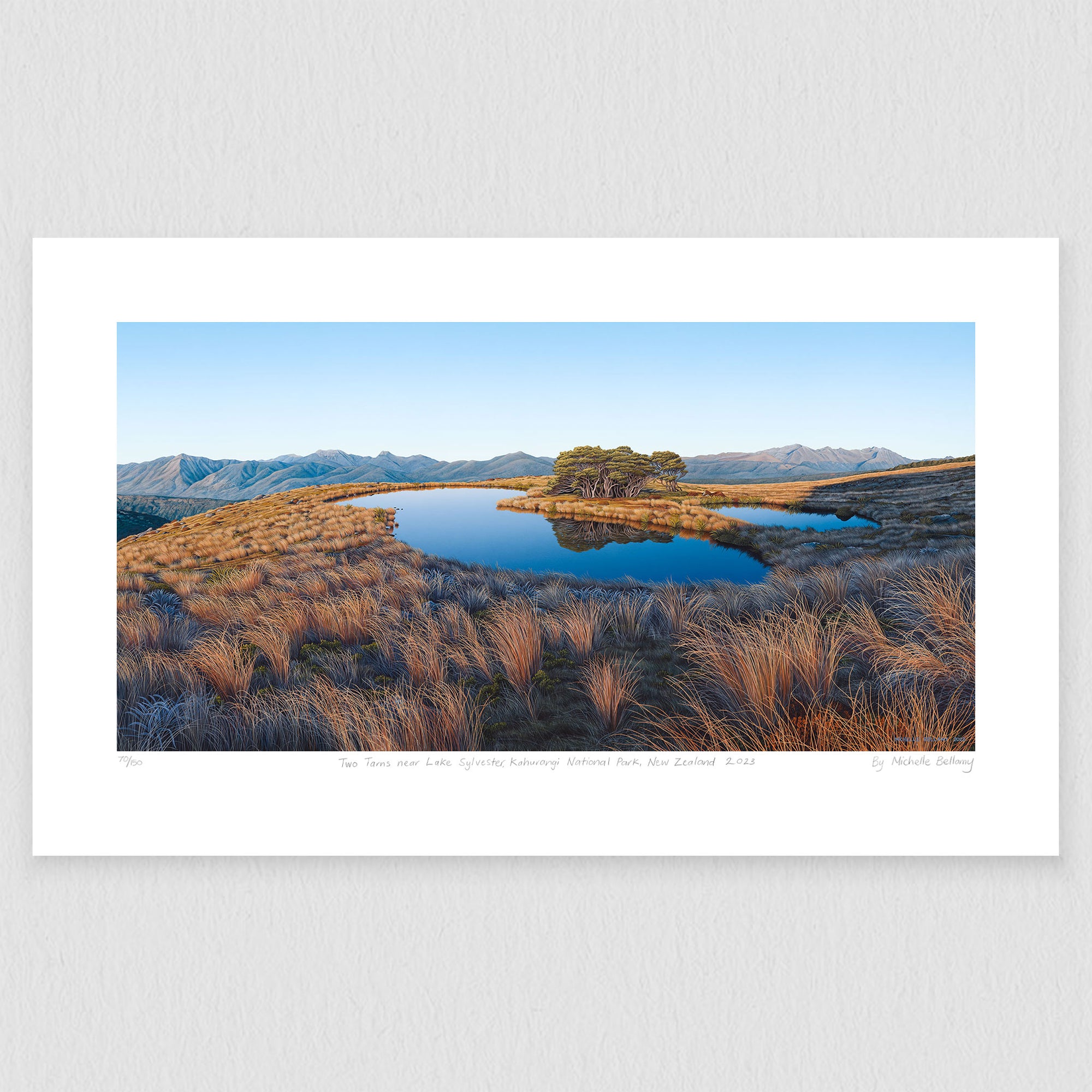 Two Tarns near Lake Sylvester 150