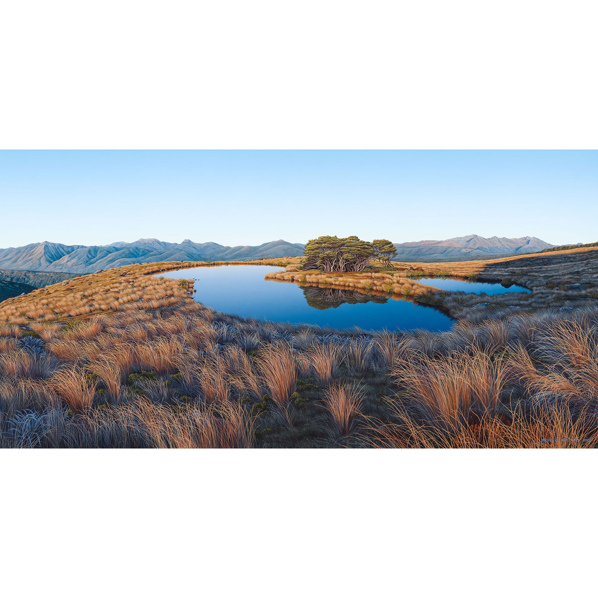 Two Tarns near Lake Sylvester 150