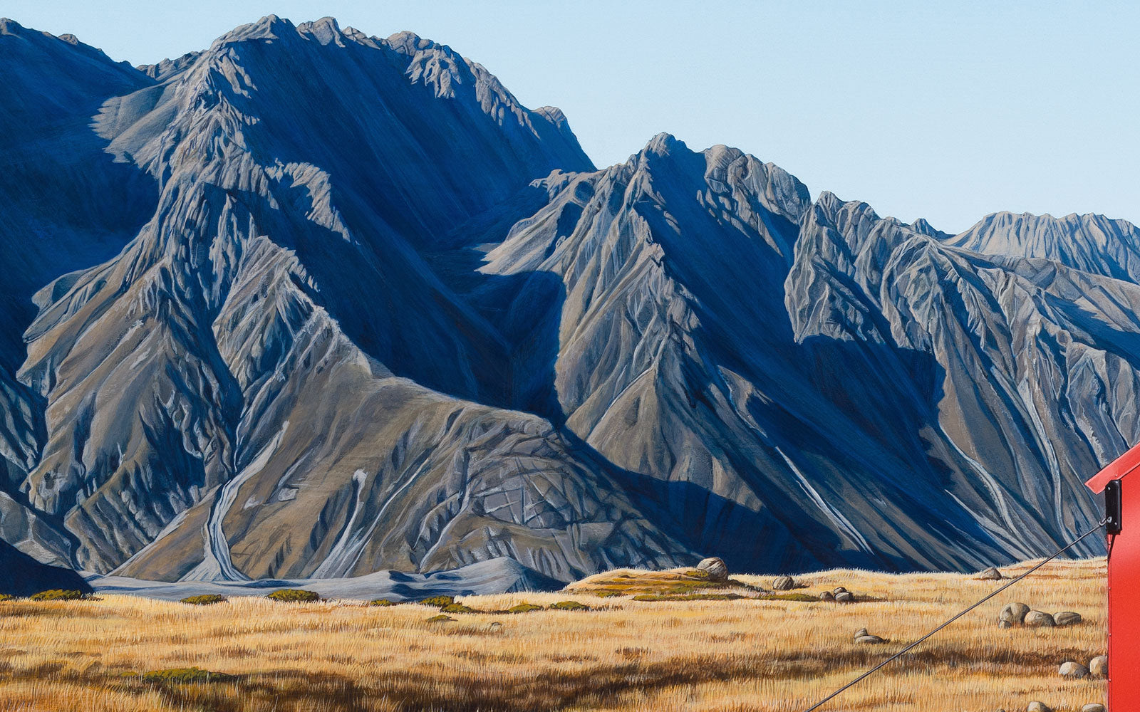 Ball Hut Alone, Tasman Glacier