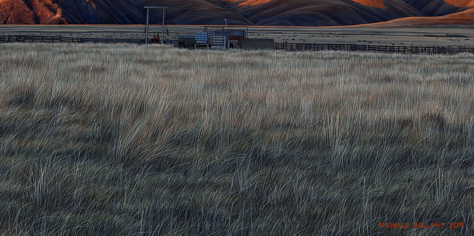 Falling Dusk at the Hawkduns