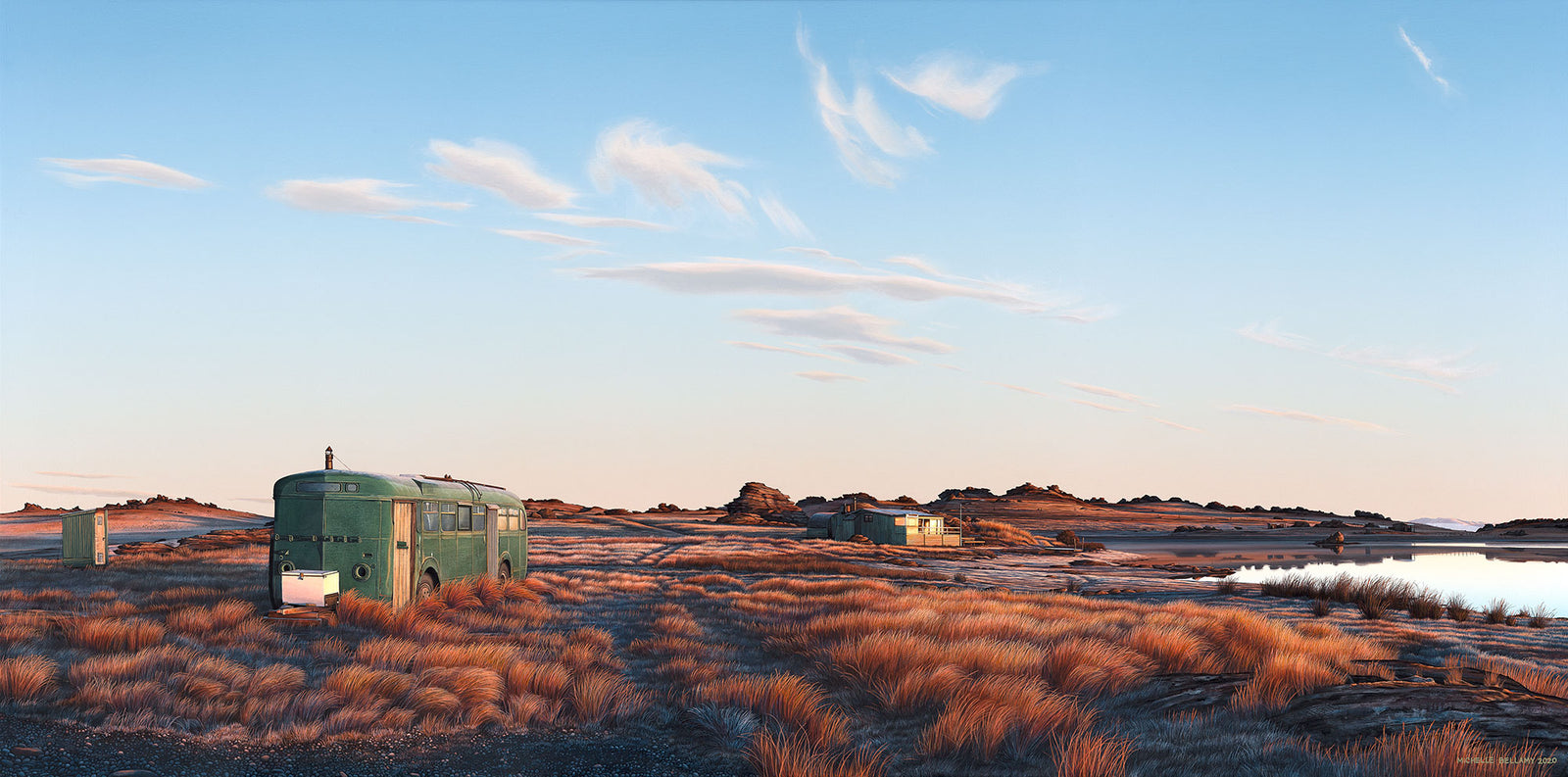 High Country Dawn, Poolburn Dam