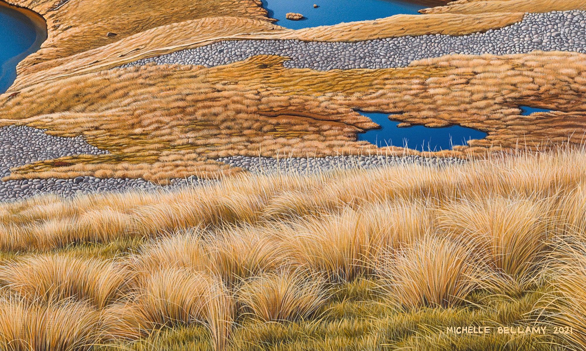 Raglan Range Beyond the Tarn