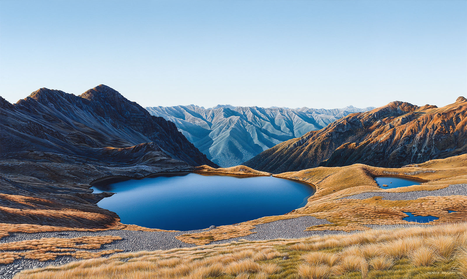 Raglan Range Beyond the Tarn