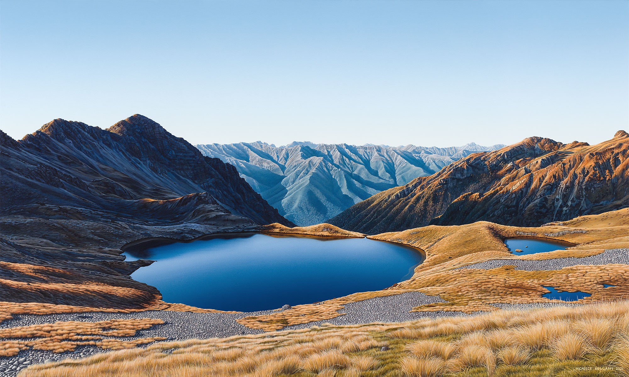 Raglan Range Beyond the Tarn