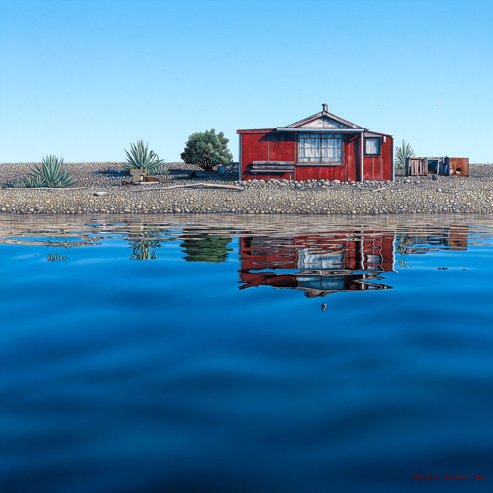 Red Rhythms at the Boulder Bank