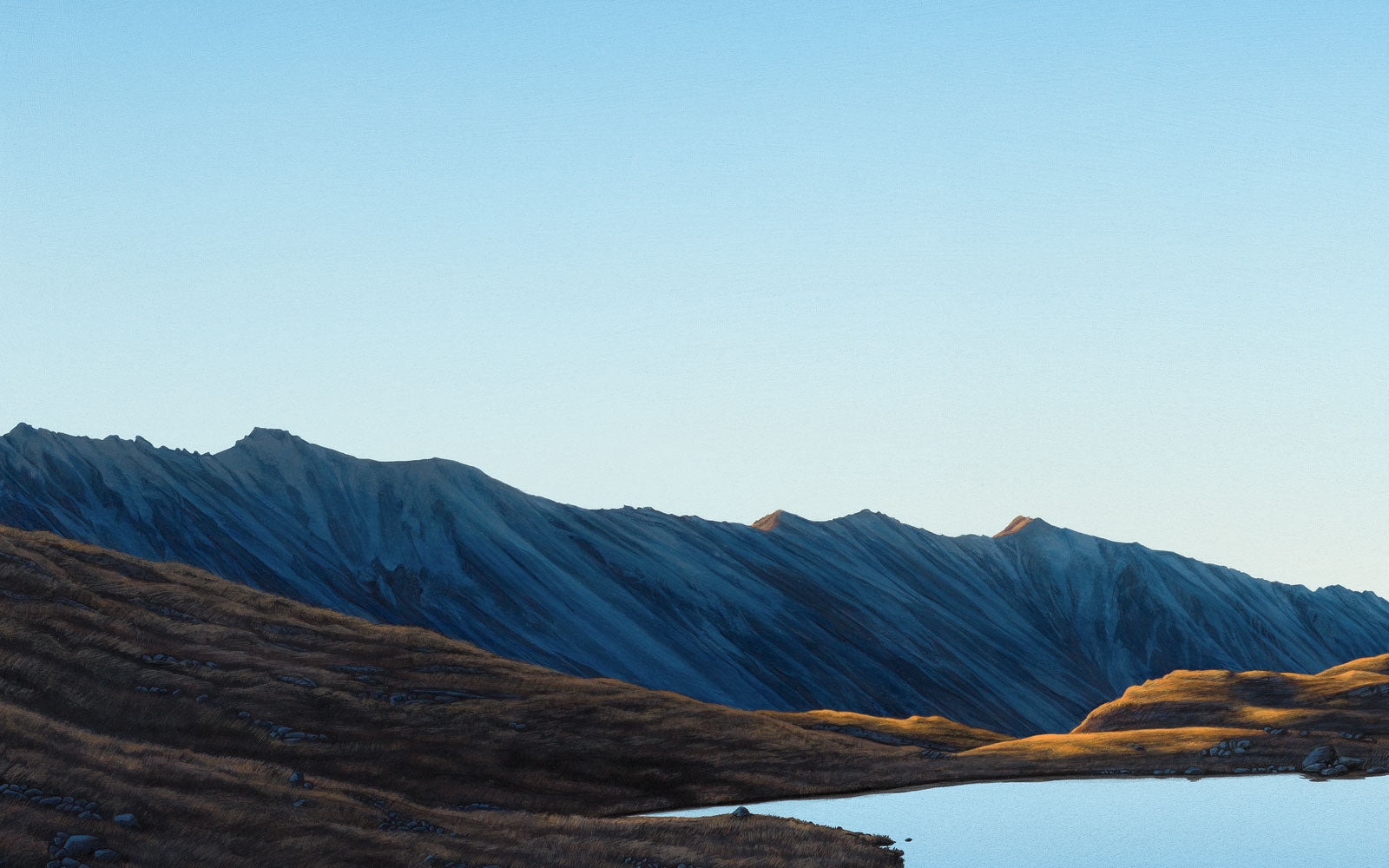 Sunrise at the Paratītahi Tarns