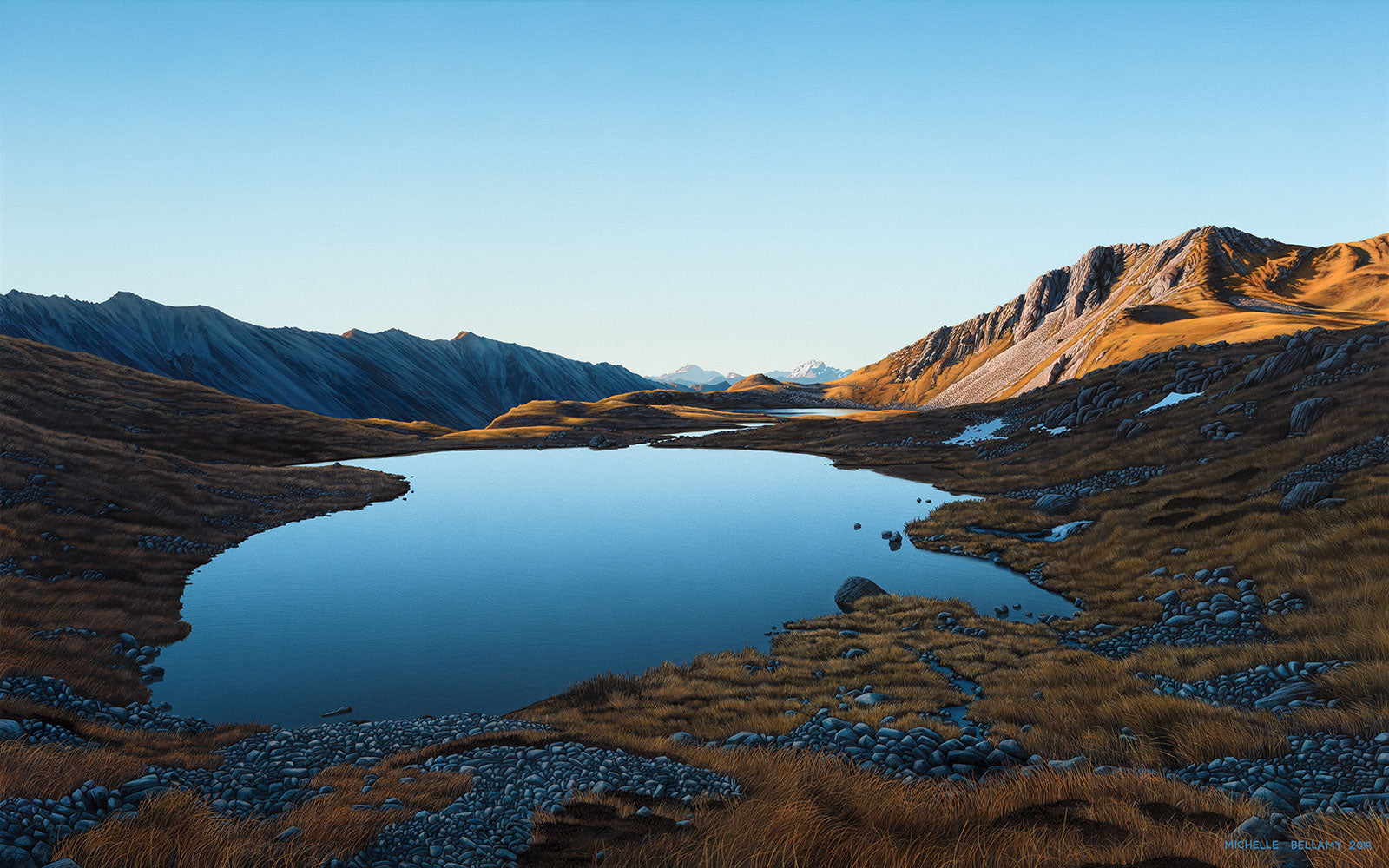 Sunrise at the Paratītahi Tarns