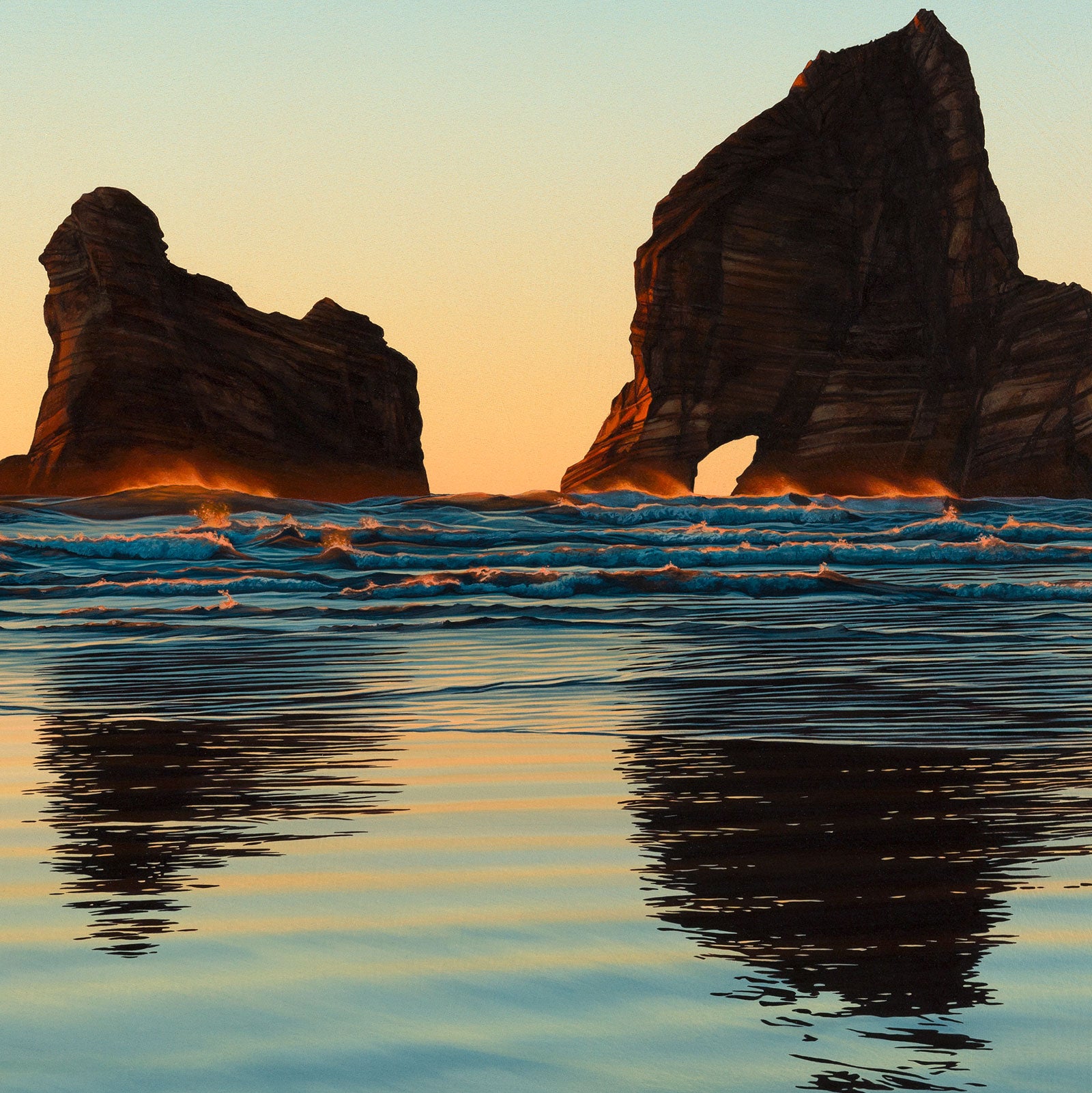 Windblown Waves, Wharariki Beach