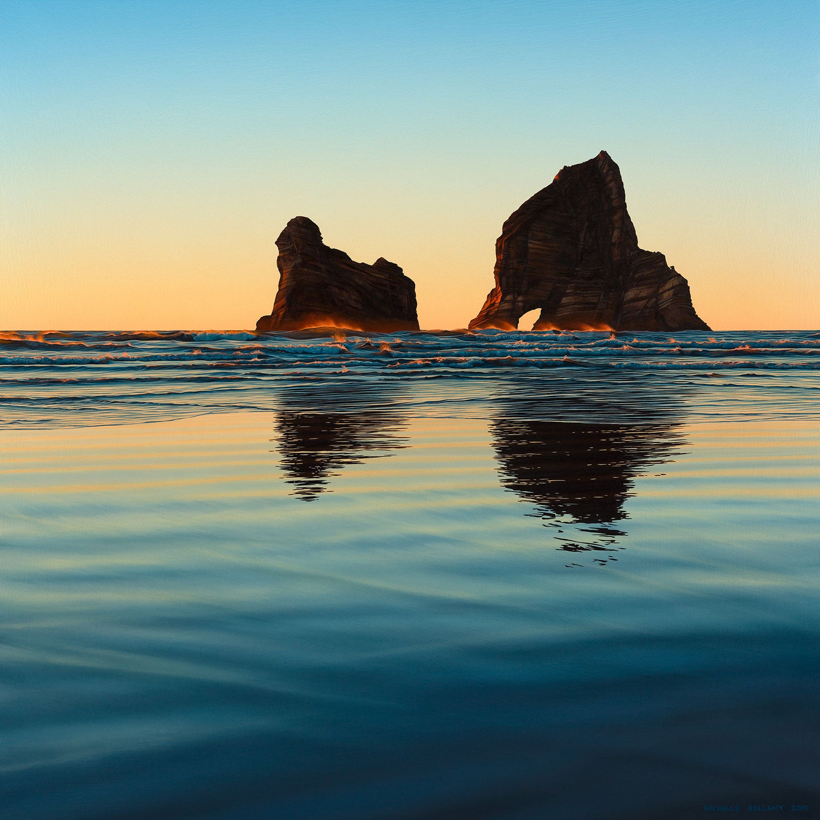 Windblown Waves, Wharariki Beach